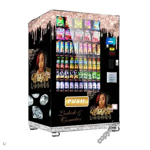 smart custom snacks and drinks vending machine cupcake automatic vending machine