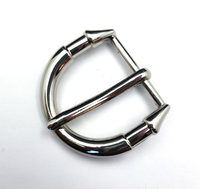 Boucle de ceinture en alliage de zinc de haute qualité à bas prix, simple et élégante, acceptant la personnalisation