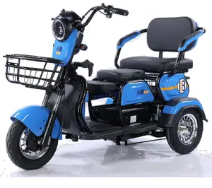 High Quality 3-Wheel Electric Scooter 60v Electric Tricycle Bike Open Body Fast Charging Easy To Operate And Stable