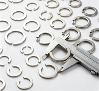 Retaining Snap for Custom Non-standard Stainless Steel CNC Machined Precision Stamping Anti-off Machinery Shaft Circlip