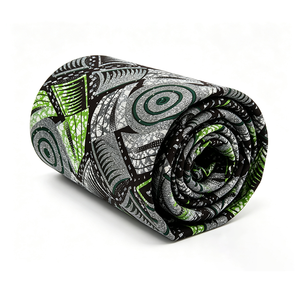 Artículos en Stock: Tela Africana de Alta Gama con Estampado Kente, Cera Brillante Súper Dorada y Caída Suave para Trajes de <span class=keywords><strong>Gala</strong></span> - Product Image 3