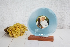 Disco de Vinilo Acrílico Personalizado con Foto, Placa Acrílica con Canción, Regalo de Aniversario para Amigos, Regalo de <span class=keywords><strong>Cumpleaños</strong></span>, OEM ODM - Product Image 3