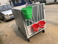 Boîtes de sécurité modulables en métal pour le soin des veaux et clôtures de ferme