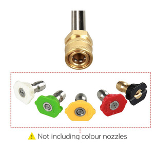 Pistolet à eau électrique haute pression en acier inoxydable avec tige de pulvérisation <span class=keywords><strong>M22</strong></span> Accessoire de lavage de voiture et lance à mousse de neige - Product Image 2