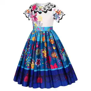 Ncanto-vestido de princesa Elsa para niñas, ropa de lujo personalizada para fiestas de cumpleaños y bodas