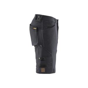 BLAKLADER - 198716449899C60 Pantalones cortos Craftsman en 4 vías elásticos sin bolsillos para uñas X1900 Gris oscuro/Negro PANTALÓN DE TRABAJO - Product Image 4