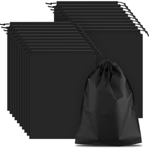 100 MOQ Custom Gravure Printed Matte Black EVA PE <b>Biodegradable</b> Zipper Lock Frosted Plastic Bag for <b>Packaging</b> Clothes - Product Image 1