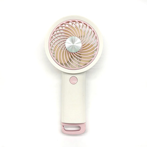 Portable Mini Fan Handheld Rechargeable <b>Battery</b> <b>Operated</b> DC Motor 5W Quiet Cooling Hands-Free Over 8 Hours for Desk Student Use - Product Image 5