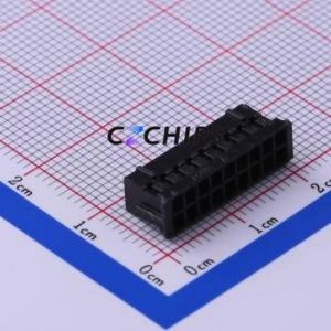 HX20016-18Y <b>black</b> Housing (Wire-to-Board / Wire-to-Wire) P=2mm Connector 2x9P 2mm 2mm 2 - Product Image 1