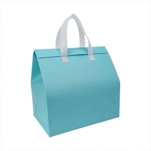 Sac isotherme personnalisé avec logo d'usine, grande ouverture plate, auto-adhésif, pour aliments, voyage, crème glacée, sac à lunch isolé pour adulte - Product Image 3