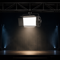 Panneau LED de scène souple RGBCW 350W, mélange de 5 couleurs, CRI élevé, gradation 0-100% pour concerts, événements et éclairage de studio