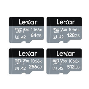 Tarjeta de Memoria Original <span class=keywords><strong>Lexar</strong></span> Professional <span class=keywords><strong>Micro</strong></span> TF <span class=keywords><strong>SD</strong></span> 1066x 256GB V30 A2 Clase 10 para SDXC Máx 160MB/s Teléfonos Cámaras GPS MP3 - Product Image 2