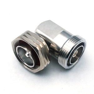 अच्छा प्रदर्शन rf समाक्षीय 7/16 दीन महिला जैक करने के लिए सही कोण एडेप्टर - Product Image 1