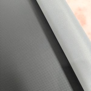 <span class=keywords><strong>Cuir</strong></span> synthétique demi-trou grain PVC personnalisé bonne qualité Faux <span class=keywords><strong>cuir</strong></span> pour siège de voiture volant appui-tête moteur de rembourrage - Product Image 3