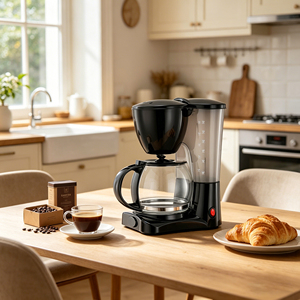 Cafetières <span class=keywords><strong>électrique</strong></span>s automatiques simples pour usage domestique et commercial, <span class=keywords><strong>6</strong></span> <span class=keywords><strong>tasses</strong></span>, cafetières à filtre - Product Image 2
