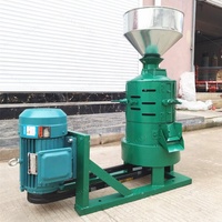 Machine à éplucher les haricots secs, à éplucher le blé, à éplucher la peau de soja, à moteur portable à haute efficacité, automatisation, 2,2-3,0 kW, utilisation pour les petites exploitations agricoles