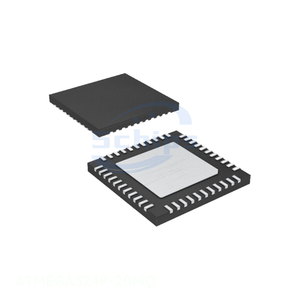ชิ้นส่วนอิเล็กทรอนิกส์ ATMEGA324P-20MQ แบบฝัง 44 VFQFN Exposed Pad ซื้อออนไลน์ มีสินค้าในสต็อก - Product Image 1
