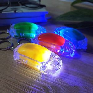 <b>Custom</b> Exclusive logo Simulation Car Luminous LED Plastic Portable <b>Keychain</b> for Backpack Key Decoration Pendant Small Gift Toys - Product Image 4