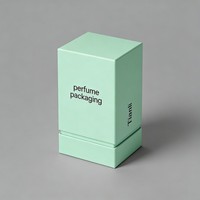 Luxuriöse Biologisch Abbaubare Ober- und Unterseite Starre Box mit Verpackung für Parfüm, Duft, Badegel und Shampoo