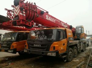 Grue mobile tout-terrain certifiée Sany ZTC500 de 50 tonnes d'occasion, hauteur de levage, moteur - Product Image 3