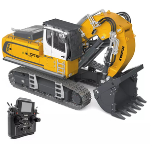 Camion hydraulique d'excavatrice d'excavatrice de <span class=keywords><strong>Huina</strong></span> <span class=keywords><strong>RC</strong></span> <span class=keywords><strong>K970</strong></span>-200 la construction sans brosse complètement en métal <span class=keywords><strong>Rc</strong></span> - Product Image 4