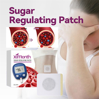 Ximonth 30 patchs régulateurs de glycémie, réduisant la production de glucose, soin sûr de la peau, patch améliorant la santé