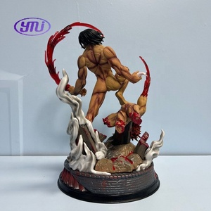 <span class=keywords><strong>Eren</strong></span> <span class=keywords><strong>yeager</strong></span> & Mikasa Ackerman ของเล่นโมเดลแอ็คชั่นทำจาก PVC 25ซม. สำหรับเด็กโมเดลการ์ตูนอนิเมะดีคอติทันฟิกเกอร์เยเกอร์ - Product Image 5