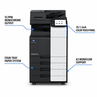 Vente Flash : Photocopieur Multifonction d'Occasion Konica Minolta Bizhub 450i/550i Noir et Blanc, Zone d'Impression A3 Haute Vitesse, Type Général, avec Fax