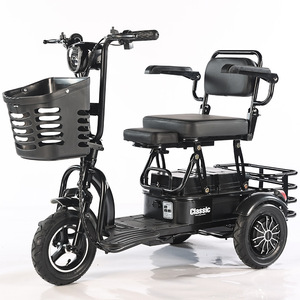 Tricycle électrique pliable, scooter de mobilité, capacité 100-200 kg, pour personnes âgées, courses, usage unisexe - Product Image 2