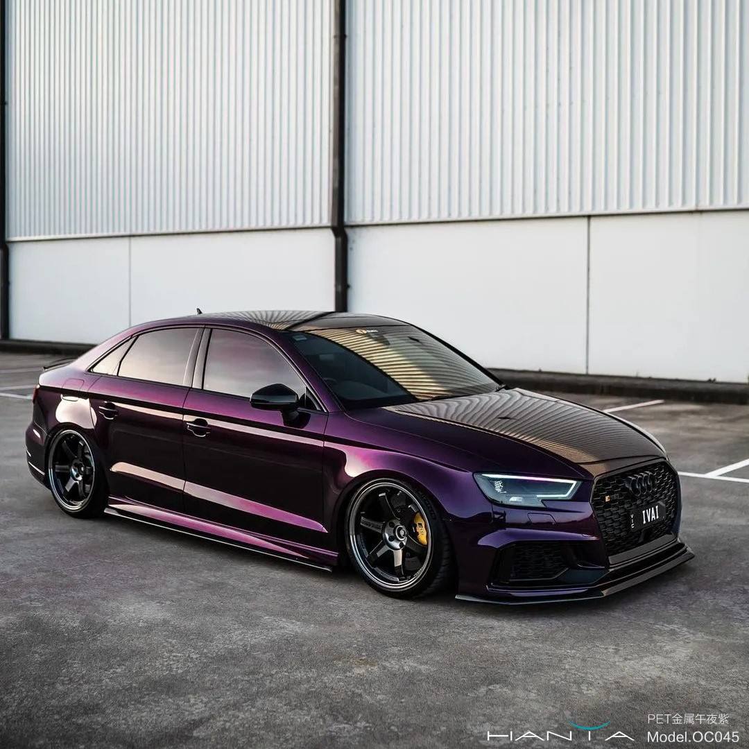 PET Métallisé Violet Nuit