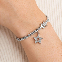 Premium gepolijste diamanten armband Luxe armbandje Exquise handgemaakte sieraden Ideaal cadeau Verloving Valentijnsdag Feestdag