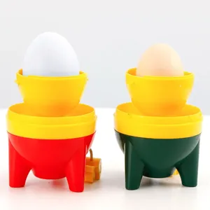Zenidoo L-368 Egg Beaters Plastic PP Manual Portable Multipurpose Egg Yolk Shaker Gadget Mixing Whisk Spin Mixer Stir <b>Maker</b> - Product Image 2