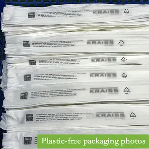 Produits écologiques 2024 sac biodégradable sac en papier Chine gros sacs en papier blancs écologiques et recyclables