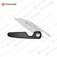 Couteau à cigares de qualité industrielle Yeehand CS-062, couteau pliant avec ouvre-bouteille, manche en G10+titane, personnalisable