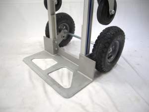 Güvenilir Ağır Hizmet Tipi Dört Tekerlekli Katlanabilir Alüminyum Platform Arabası, Kesintisiz Lojistik Depoları için Arazi Stabilitesi (OEM) - Product Image 2