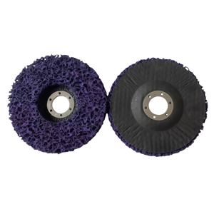 Snel verwisselbare, hoogwaardige paarse reinigings- en stripwiel - Slijpschijf voor het verwijderen van verf en roest, schuurmiddelen - Product Image 5