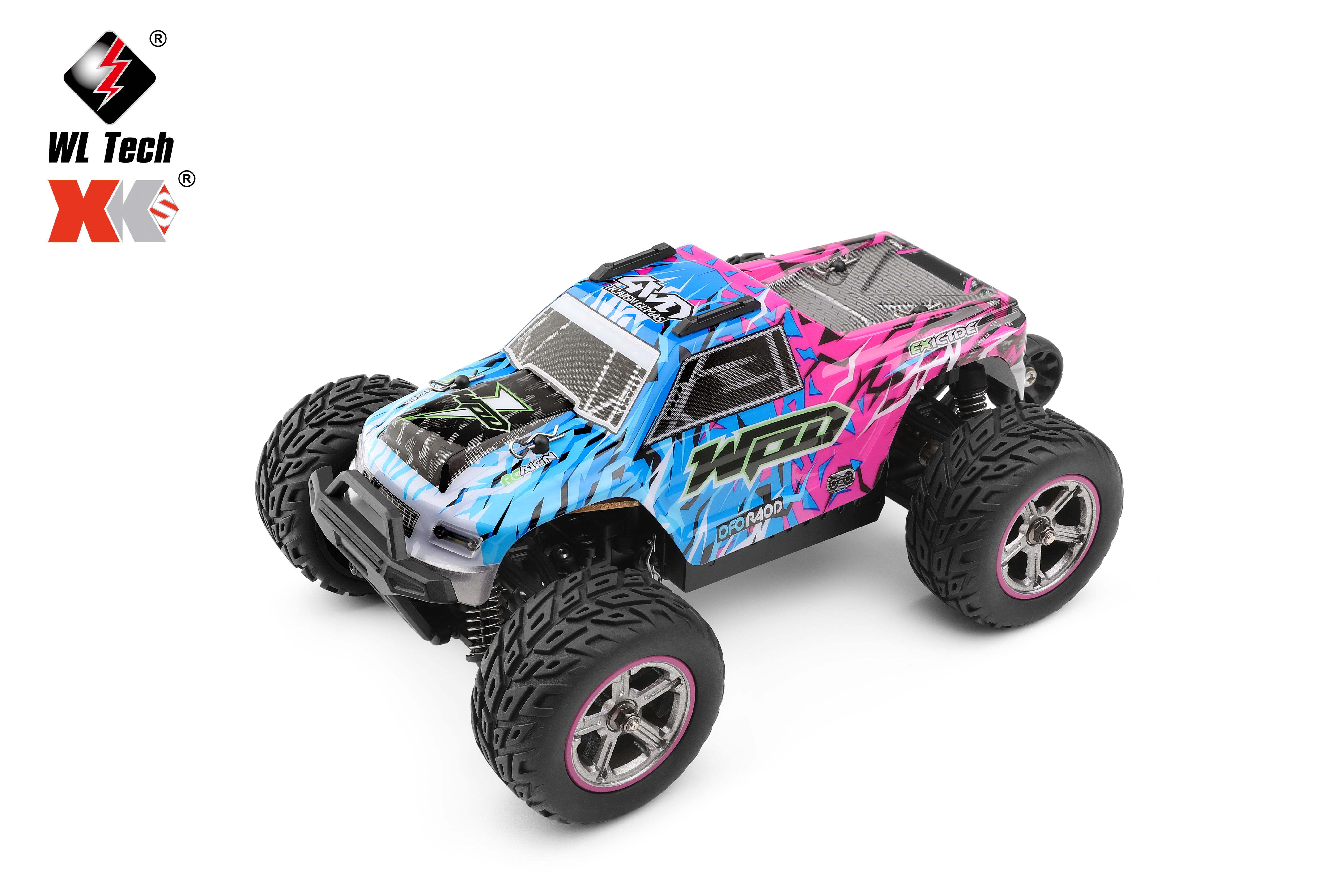 WLtoys 204006 RC Car 1/20 4WD Off Road Monster Truck 50KM/H Speed  Remote Proportional RTR Toys With Battery Charger