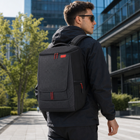 Sac à dos de voyage OEM durable, antichoc et étanche en tissu Oxford avec port USB pour console, personnalisable avec 5 logos