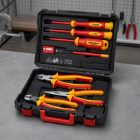 Kit d'outils à main isolés certifiés VDE haute précision, norme de sécurité 1000V, avec coffret de rangement rigide, OEM ODM disponible