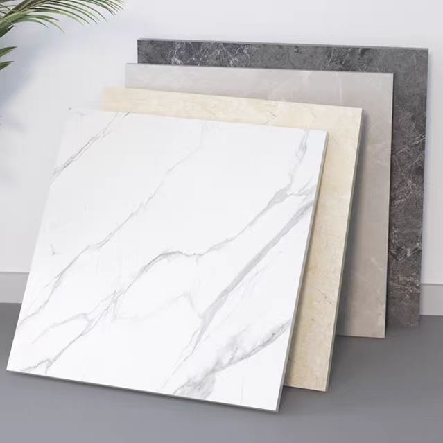 Высококачественная фарфоровая плитка 60x60 Carrara, деревенская плитка для внутренней гостиной пола и жилых помещений
