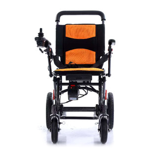 Gấp điều khiển từ xa động cơ điện xe lăn di động mạnh mẽ Trọng lượng nhẹ hợp kim nhôm Xe Lăn Điện - Product Image 4