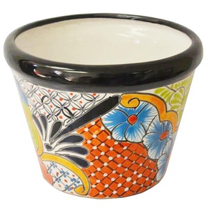 Maceta de <span class=keywords><strong>Talavera</strong></span> de cerámica hecha a mano, adorno artesanal de cerámica de porcelana decorativa - Product Image 2