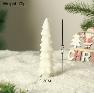 Home Decor Holiday Handmade Gift <b>Christmas</b> Tree Shape Aromatherapy <b>Candle</b> Santa Claus Shape <b>Scented</b> <b>Candles</b> - Product Image 5