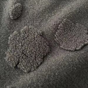 Tela de punto de poliéster para abrigo, tejido de lana de jacquard para abrigo, nuevo diseño, 2022 - Product Image 2