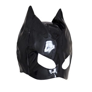 Boîte personnalisée gratuite-<span class=keywords><strong>Sexy</strong></span> cuir <span class=keywords><strong>chat</strong></span> capuche masque oeil ouvert esclave tête Bondage couvre-chef demi-visage fête masque animal jeu de rôle jouet érotique - Product Image 3