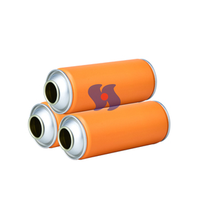 Bán buôn đường kính 52x140mm rỗng Aerosol phun kim loại tin có thể với hình nón và mái vòm bên trong vàng sơn mài - Product Image 4