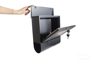 Boîte <span class=keywords><strong>aux</strong></span> <span class=keywords><strong>lettres</strong></span> murale à énergie solaire avec lumière LED, résistante <span class=keywords><strong>aux</strong></span> intempéries et au design moderne, installation facile, résistante <span class=keywords><strong>aux</strong></span> intempéries, économie d'énergie - Product Image 4