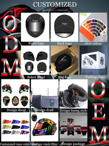 <span class=keywords><strong>Casco</strong></span> <span class=keywords><strong>Modular</strong></span> Personalizado con Certificación DOT para Hombre y <span class=keywords><strong>Mujer</strong></span> con Doble Visor de Material ABS para Motocicleta - Product Image 6