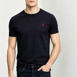 Vente en gros Laurla Ralf Logo brodé personnalisé vierge unisexe été uni coton de haute qualité Sport affaires personnalisé hommes - Product Image 4