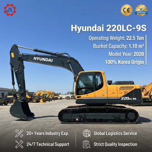 Excavatrice Hyundai 220LC-9S de 20 tonnes, d'occasion, de fabrication coréenne, robuste, à prix avantageux, à vendre - Product Image 2